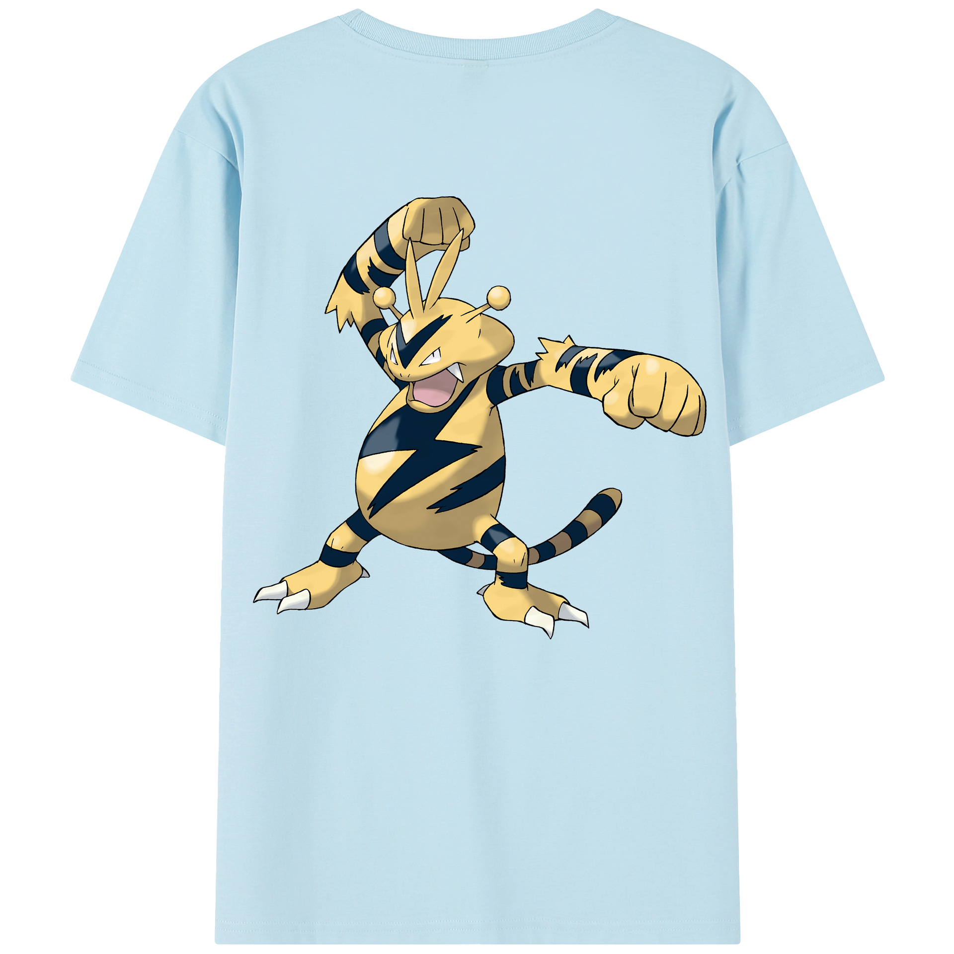 （画像用） ポケットモンスター Pokémon 綿100％半袖Tシャツ（背面プリント）
